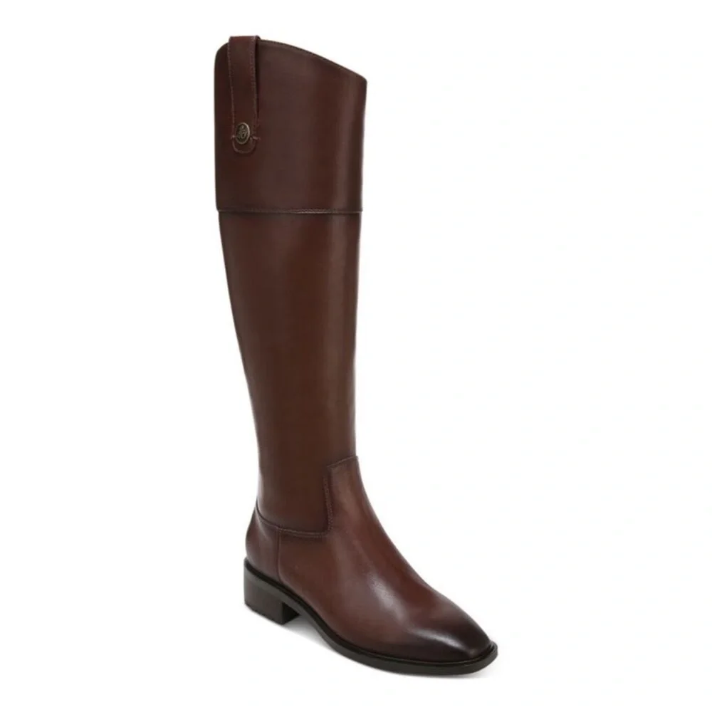 Sam Edelman Drina Leather Riding Boot - Picture 2 of 12